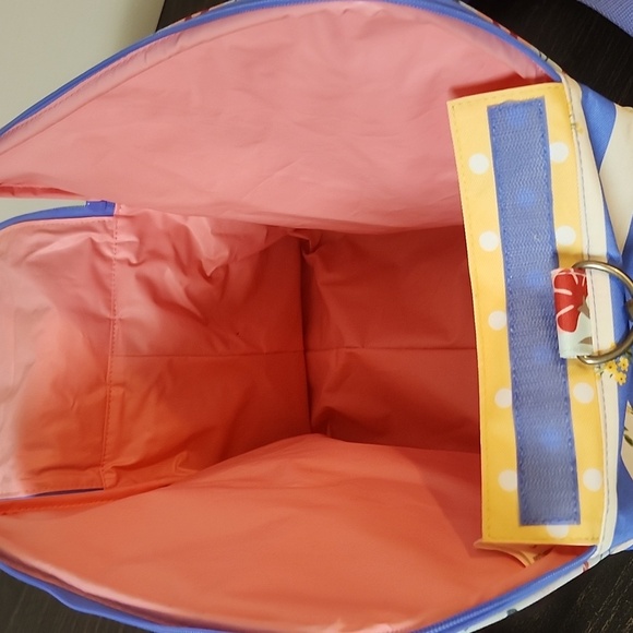 Matilda Jane Fabric Insulated Cooler Tote Overnight Bag Diaper Baby Excellant - Picture 8 of 8